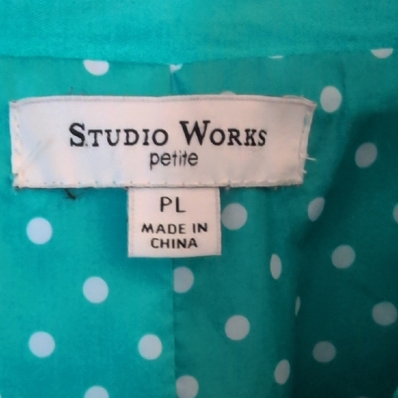 Studio Works Teal Jacket - Picture 2 of 9